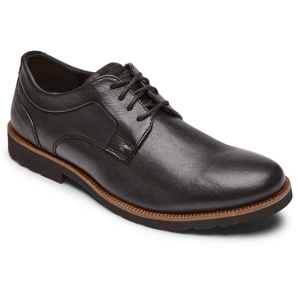 Rockport Oxfords Herr Svarta - Sharp & Ready 2 Plain Toe - YICOR4861